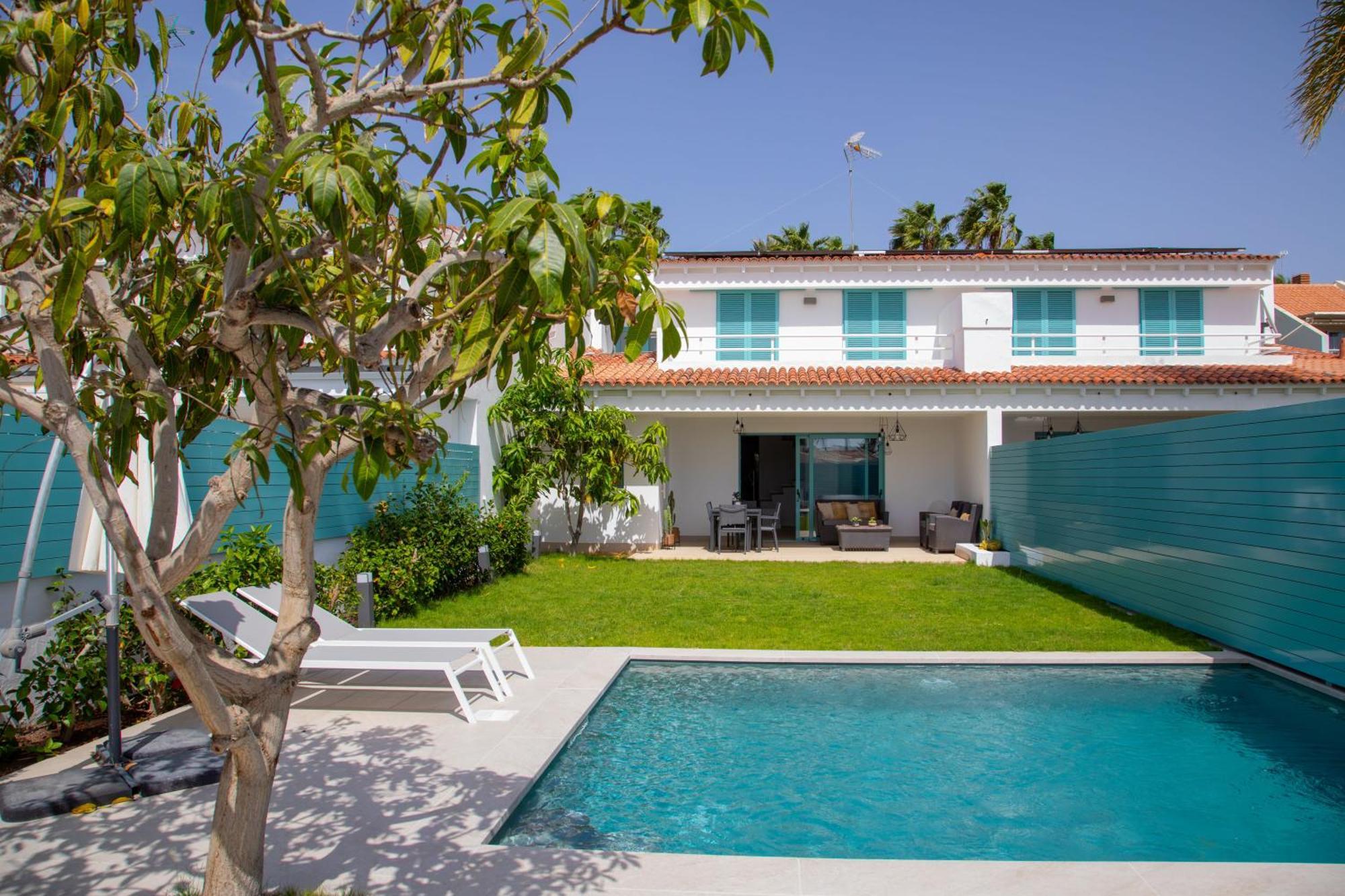 Vivienda Vacacional Pasito Blanco 2 Bagian luar foto